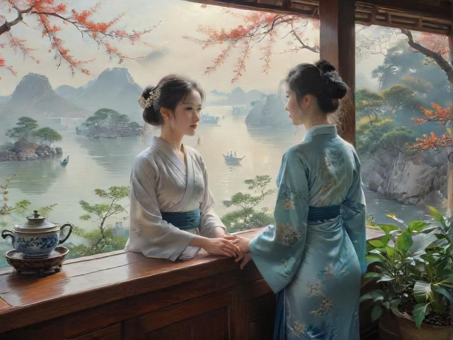 珠海高端茶室环境展示
