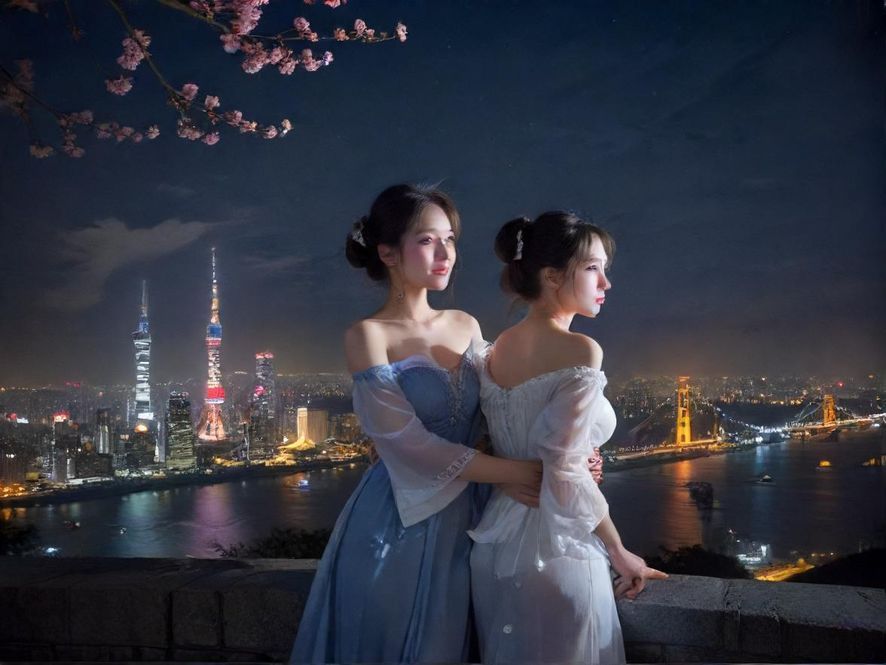 广州璀璨夜景