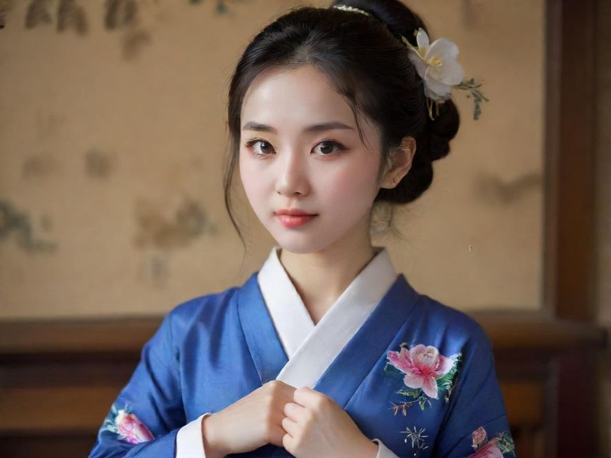一位年轻女士身穿休闲服，舒适地坐在沙发上，全神贯注地浏览手机屏幕上的内容。