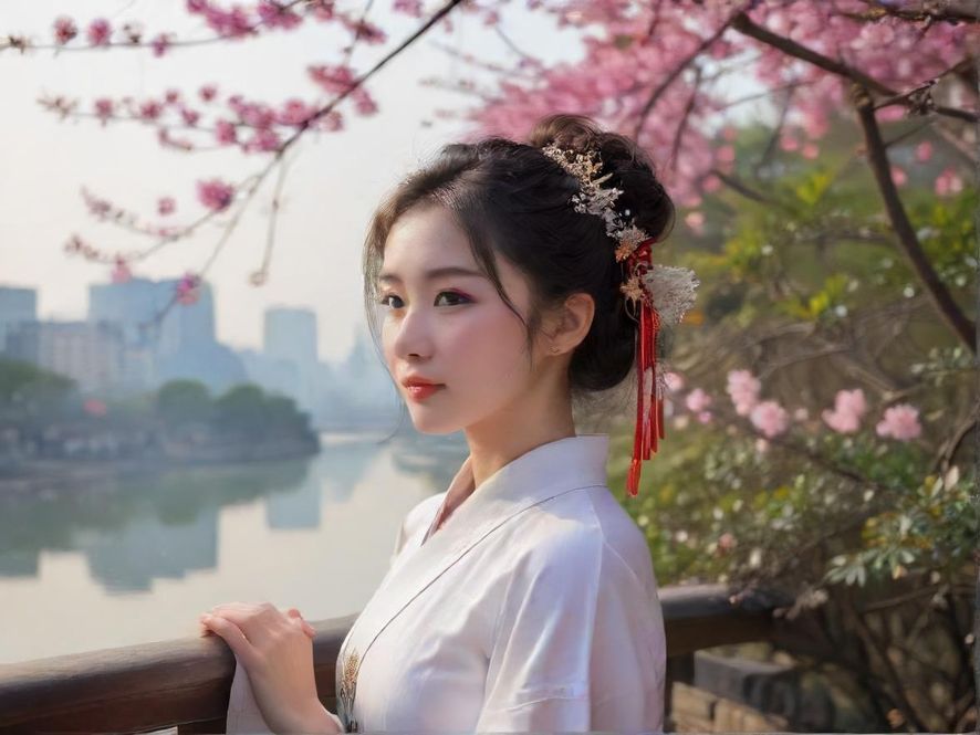 一位气质非凡的成熟女性在高级私人会所中,侧颜精致,光影交错间尽显风韵。