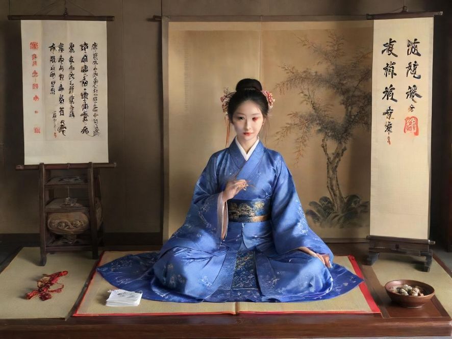 专业按摩师正在为顾客进行头部按摩，顾客闭目养神，享受放松时刻